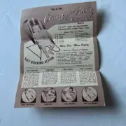 Vintage 1969 Comfy-Babe Baby Chair Print Ad Order Form