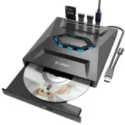 External CD DVD Drive for Laptop, USB C Portable CD/DVD +/-RW Burner DVD Play...
