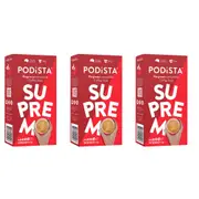 3x 10PK PODiSTA Supremo Coffee Pod Capsules Intensity 10/10 Nespresso Compatible