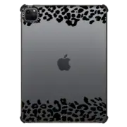 iPad Pro 11-inch (3rd/4th gen) iPad Impact Case Wild Double Black Leopard Transparent