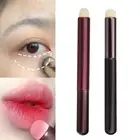 Round Head Matte Lipstick Smudge Makeup Brushes Lip Brush Mini Concealer Brush