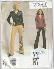FF Vogue 2679 Two Jacket Styles & Flared Pants Sewing Pattern Size 14 16 18