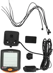Yardwe Bike Cycling Computer Speeding Alert Waterproof Display Cycle Computer Wired Speedometer Bike Odometer Bike Code Table