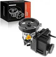 A-Premium Power Steering Pump, with Reservoir & Pulley, Compatible with Mercedes-Benz Sprinter 2500 2014-2017, Sprinter 3500 2014-2017, L4 2.1L Diesel, Replace # A0064666601, 006466660180