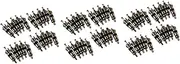 iplusmile 3sets Tire Stem Core Replacement Kit Copper Nickel-plated 300 Psi Universal Fitment for Vehicles 20pcs*3