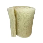 Cream COARSE Pond Filter Pad - 2 inch Thick - Bulk Roll Water Garden Filter P...