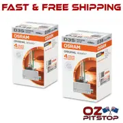 2x OSRAM Xenarc D3S - 66340 12V 35W 4300K PK32d-5 HID Xenon Headlight Bulb