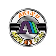 Akisu - MX Orange CR-MO Headtube decal - Old School BMX