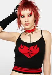 [Current Mood] Deviled Heart Knit Tank