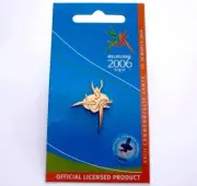 Melbourne 2006 Gold Figure Story Commonwealth Games Pin