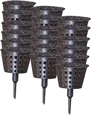 Yardwe 20pc Bonsai Fertilizer Baskets with Lid Soil Container for Plants Reusable Fertilizer Box