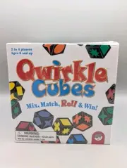 Qwirkle Cubes Game - Mix Match Roll & Win!! Mindware 2009
