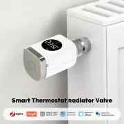 Smart Wifi/ZigBee Thermostatic Radiator Valve TRV Programmable App Remote New