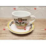 香港代購黑白淡奶陶瓷港式茶餐廳奶茶杯杯碟套裝涼媽媽代購