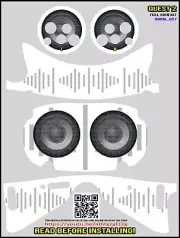 Boom_027 full wrap Skin kit that fits the Oculus Quest 2 with controller skins