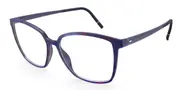 Silhouette Vivid Sky FR Full Rim 1613/75 4510 Women’s Glasses Purple Size 53 - Private Health Rebate - Blue Light Block Available