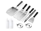 Griddle Accessories Kit for Camp Chef Blackstone Flat Top Grill & Weber Insert