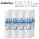 【EVERPOLL】標準10英吋 1微米PP纖維濾心(8入) EVB-F101