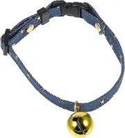 Christmas Adjustable Cat Collar with Bell for Parties Weddings Photos Breathable Neckwear for Cats Kittens Fun with Bell