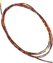 COSMEVIVI Phenolic Resin Guitar Binding Acoustic Guitar Purfling Strip Fingertip Protector Decorative Strip 1700x2x1.5mm Gj24