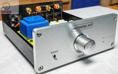 HiFi Stereo RCA / Balanced XLR Switcher Box Audio Preamp Selector Volume Control