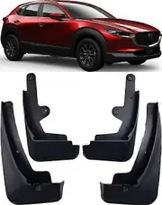 Genuine Front & Rear Splash Guards Mud Flaps For 2019-2024 Mazda CX30 CX-30