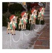 Rudolph the red -nosed reindeer pathway markers