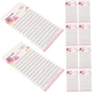 ELAYARD Sticky Strip Eyelash Paper Card Lash Extension Supplies Lash Extension Tape Card