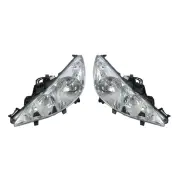 Pair of Right & Left Side Headlight for Peugeot 207 A7 02/2007 - ONWARDS