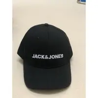 在飛比找蝦皮購物優惠-JACK&JONES 鴨舌帽 帽子 黑色 Jack Jone