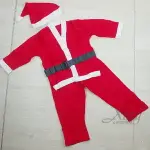 小孩老公公衣(4-6歲適穿)，聖誕老人裝/聖誕節/聖誕帽/聖誕衣/聖誕裝扮，X射線【X603009】