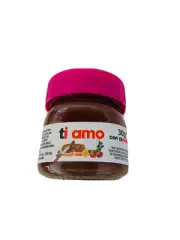 Nutella Mini Jar Ti Amo I Love You Chocolate Hazelnut Italy Souvenir 30g Spread