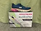 New Women’s Skechers Glide Step Sport “Sweeter Days” Navy/Pink Sneakers size 6.5