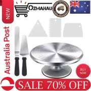 Cake Decorating Turntable Stand Kit - Ohuhu Rotating Baking Supplies Spinning AU