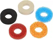 OSALADI 5pcs Game Handle Buffer Ring Soft Sponge Control Ring for Precision Gameplay