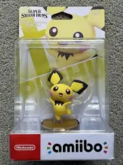 Nintendo Switch - Super Smash Bros Ultimate - Pichu No. 72 Amiibo SEALED NEW
