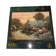 Thomas Kinkade Olde Porterfield Tea Room 1000 Pc Puzzle