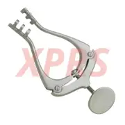 Jansen Retractor, 4.25", 3" Spread, 3x3 Blunt Prongs, 10mm Deep, Prem. German