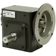 50:1 Right Angle Cast Iron Worm Gear Reducer 1.32 HP 56C Left Output Worldwide