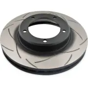 DBA T2 4x4 Slotted Brake Rotor Single 322mm Front DBA790S (for: Toyota)