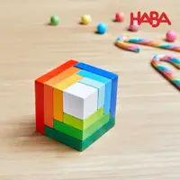 在飛比找ETMall東森購物網優惠-德國HABA 3D邏輯積木-彩虹立方