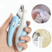 Led Electric Nail Grinder For Pets With Light Clippers Dog Grooming