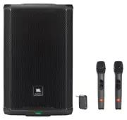JBL PRX908 8" 1000w RMS Powered DJ PA Speaker w/ DSP+(2) Wireless Microphones