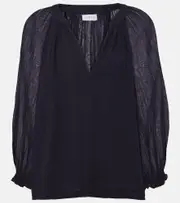[Velvet] Velvet Denice cotton blouse AU 16 blue