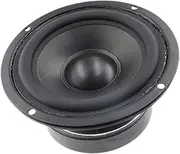 Audio Speaker Universal, Midrange Loudspeaker, Door Speaker, Easy Installation 25W 6ω Premium 4.5inch Round Speaker