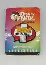 Limited Edition Pops! For Patients Pin Display Geek Nurses Hospital Staff