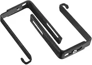 Luxshiny Adjustable Cubicle Hangers: 2pcs Over The Door Hooks Metal Cubicle Hooks Universal Door Mirror Hangers for Towels Coats Hats Clothes