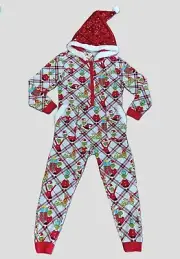 Peter Alexander Women's Christmas The Grinch Pyjama One Piece Size L Jumpsuit