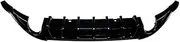 Compatible for VW Golf 7 MK7 Standard MK7 GTI GTD 2013 to 2017 Hatchback Car Rear Bumper Diffuser Splitter Spoiler with Brake LED Body Kit(Not Light)
