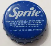 Sprite Peru crown bottle caps kronkorken capsule chapas